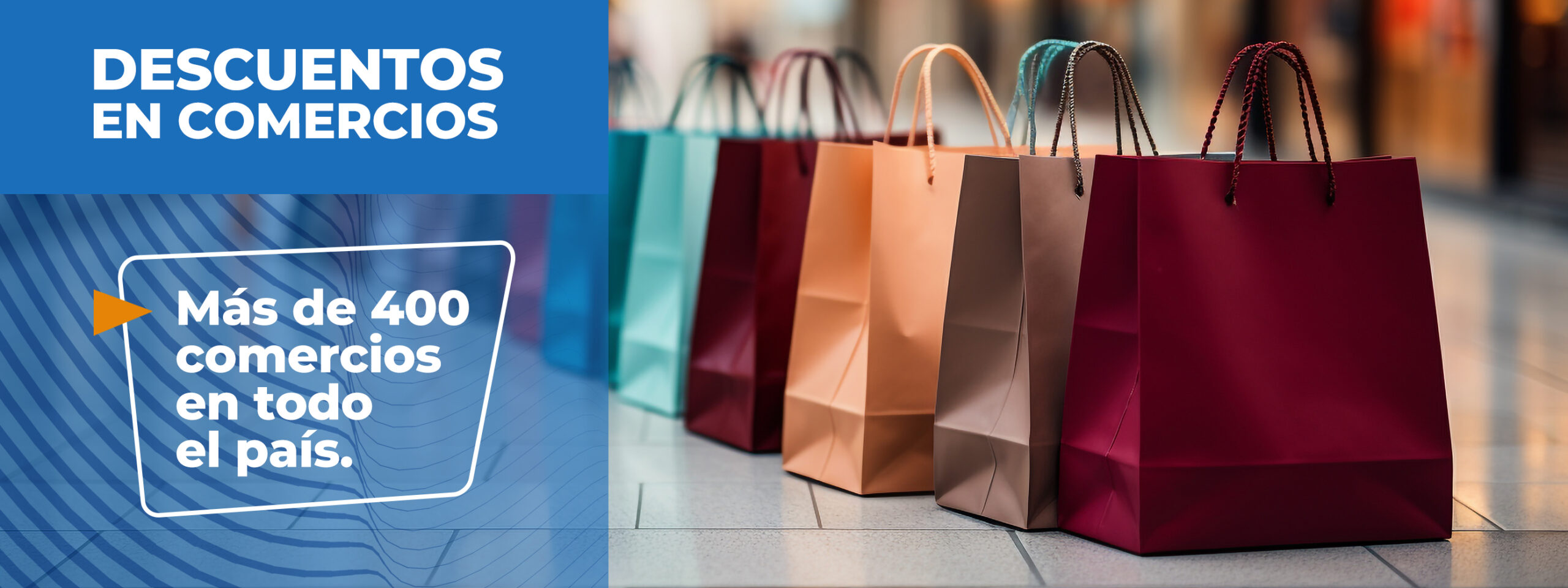 Descuentos en comercios: más de 400 comercios en todo el país